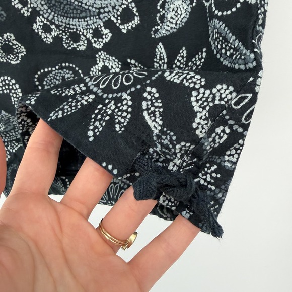 Fresh Produce Capri Lounge Pajama Pants Size XXL Floral Paisley Sleep Pull On - Picture 3 of 10